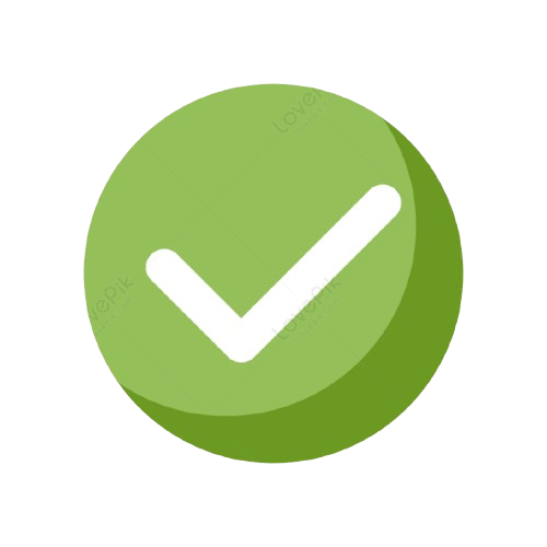 Check mark button green confirmation Recognized symbol correct 468167 wh860 removebg preview