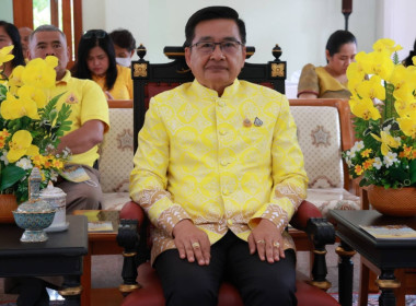 พิธีเจริญพระพุทธมนต์ถวายพระพรชัยมงคลแด่ ... พารามิเตอร์รูปภาพ 1