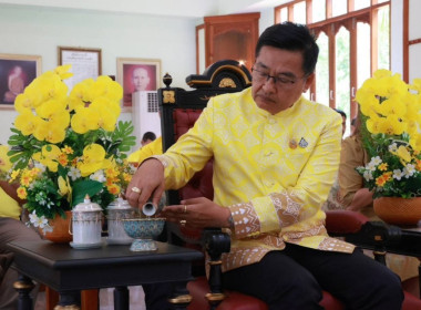 พิธีเจริญพระพุทธมนต์ถวายพระพรชัยมงคลแด่ ... พารามิเตอร์รูปภาพ 5