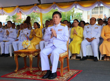 กิจกรรมเฉลิมพระเกียรติพระบาทสมเด็จพระเจ้าอยู่หัวเนื่องในโอกาสวันเฉลิมพระชนมพรรษา 28 กรกฎาคม 2568 ณ บริเวณหน้าสำนักงานเทศบาลเมืองชุมพร อำเภอเมืองชุมพร จังหวัดชุมพร ... พารามิเตอร์รูปภาพ 3