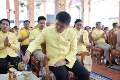 เข้าร่วมพิธีเจริญพระพุทธมนต์ นวัคคหายุสมธัมม์ ... พารามิเตอร์รูปภาพ 1