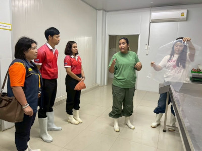 เข้าไปประสานงานเข้าดูสถานที่ทำการในทำทุเรียนแช่แข็ง ... พารามิเตอร์รูปภาพ 1
