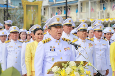 ร่วมพิธีสวดพระพุทธมนต์และทำบุญตักบาตร ... พารามิเตอร์รูปภาพ 1