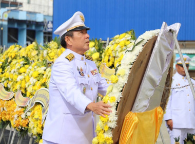 ร่วมพิธีสวดพระพุทธมนต์และทำบุญตักบาตร ... พารามิเตอร์รูปภาพ 2