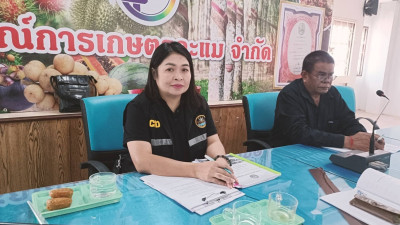 เข้าแนะนำและชี้แจงแนวทางการคัดเลือกสหกรณ์ที่มีผลงานดีเด่นแห่งชาติ ณ กลุ่มเกษตรทำสวนทุ่งคาวัด และแปลงสมาชิก ตำบลละแม ตำบลทุ่งคาวัด อำเภอละแม จังหวัดชุมพร ... พารามิเตอร์รูปภาพ 1