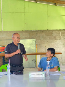 จัดโครงการประชุมเชิงปฏิบัติการเพิ่มประสิทธิภาพการจัดการวัสดุเหลือใช้ทางการเกษตรหรือผลพลอยได้เพื่อสร้างมูลค่าเพิ่ม ณ ที่ทำการกลุ่มเกษตรกรทำสวนชุมชนในง่วมบ้านนา ตำบลบ้านนา อำเภอเมืองชุมพร จังหวัดชุมพร ... พารามิเตอร์รูปภาพ 1