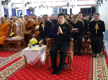 พิธีสวดพระพุทธมนต์และเจริญจิตตภาวนาอุทิศถวายพระราชกุศลแด่สมเด็จพระนางเจ้าสิริกิตติ์พระบรมราชินีนาถ พระบรมราชชนนีพันปีหลวง ณ วัดชุมพรรังสรรค์ พระอารามหลวง ตำบลนาทุ่ง อำเภอเมือง จังหวัดชุมพร ... พารามิเตอร์รูปภาพ 1
