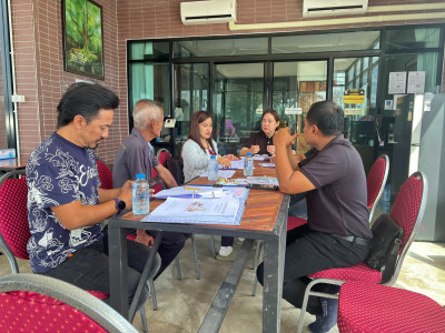 ประชุมคณะกรรมการดำเนินการสหกรณ์ตลาดกลางพืชผลทางการเกษตรมาบอำมฤต จำกัด ณ ที่ทำการ เลขที่ 1/15 หมู่ 8 ตำบลดอนยาง อำเภอปะทิว จังหวัดชุมพร ... พารามิเตอร์รูปภาพ 1