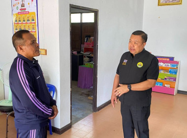 ลงพื้นที่เพื่อติดตามการเบิกจ่ายเงินอุดหนุนปรับปรุงอาคารกิจกรรมสหกรณ์นักเรียน ณ โรงเรียนตำรวจตระเวนชายแดนบ้านสวนเพชร อำเภอละแม จังหวัดชุมพร ... พารามิเตอร์รูปภาพ 1